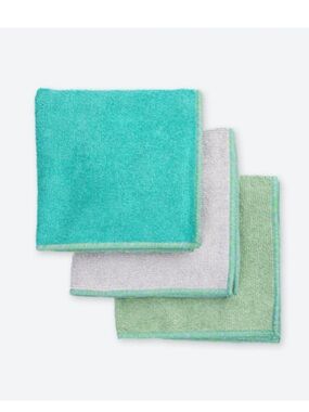 Norwex Body and Face Cloths Set of 3 Santorini Beach NWT